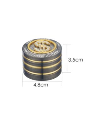 CHH Bling Bling Dollar Grinder 50mm